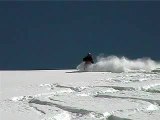 Powder skiing in Val d'Isere, France, Europe