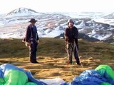 Andy G's first paragliding flights @ East Lomond