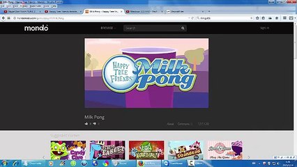 Happy Tree Friends Milk Pong