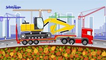 excavator, excavators, loaders cartoon, cartoon excavator, Cars Tipper Developing cartoon