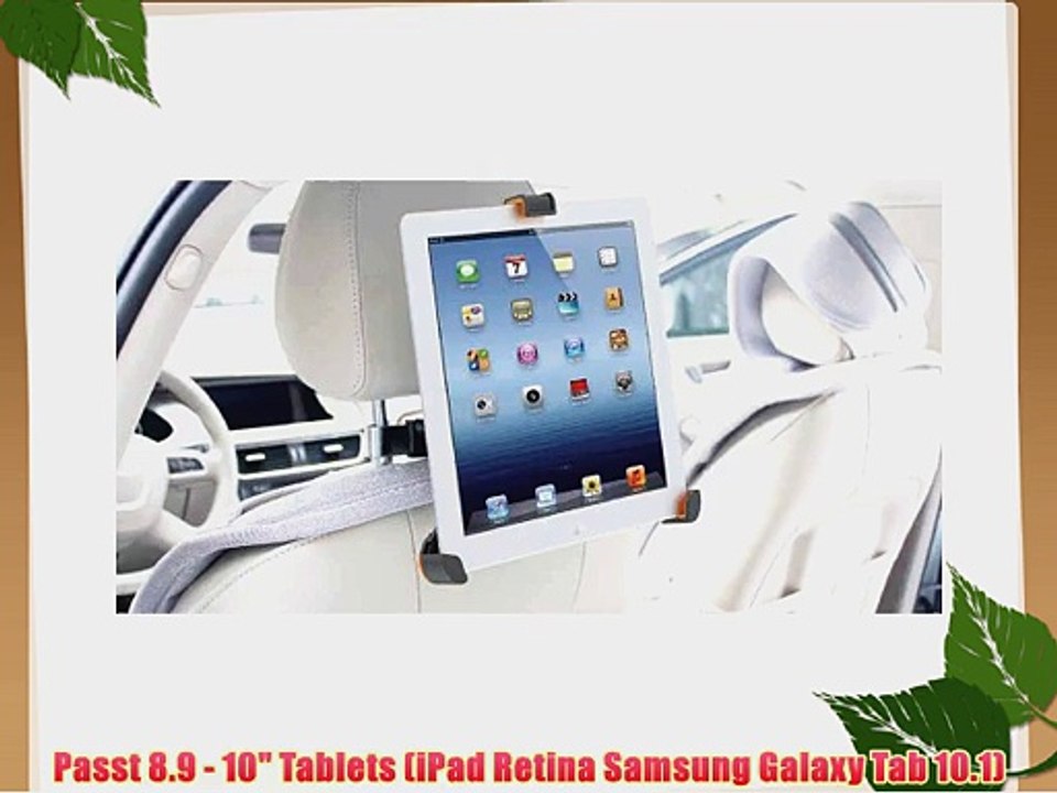 Universal Auto Kopfst?tze Halter f?r 8.0 - 10 Tablets (Apple iPad Retina / Galaxy Tab 10.1)