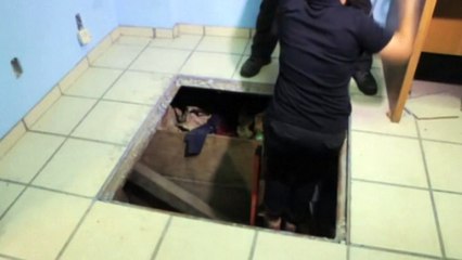 Download Video: Mexican authorities find drug tunnel close to US border