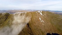 Lake District, Aerial footage of Helvellyn & Striding Edge - DJI Phantom 2, H3-3D & GoPro 3  Black
