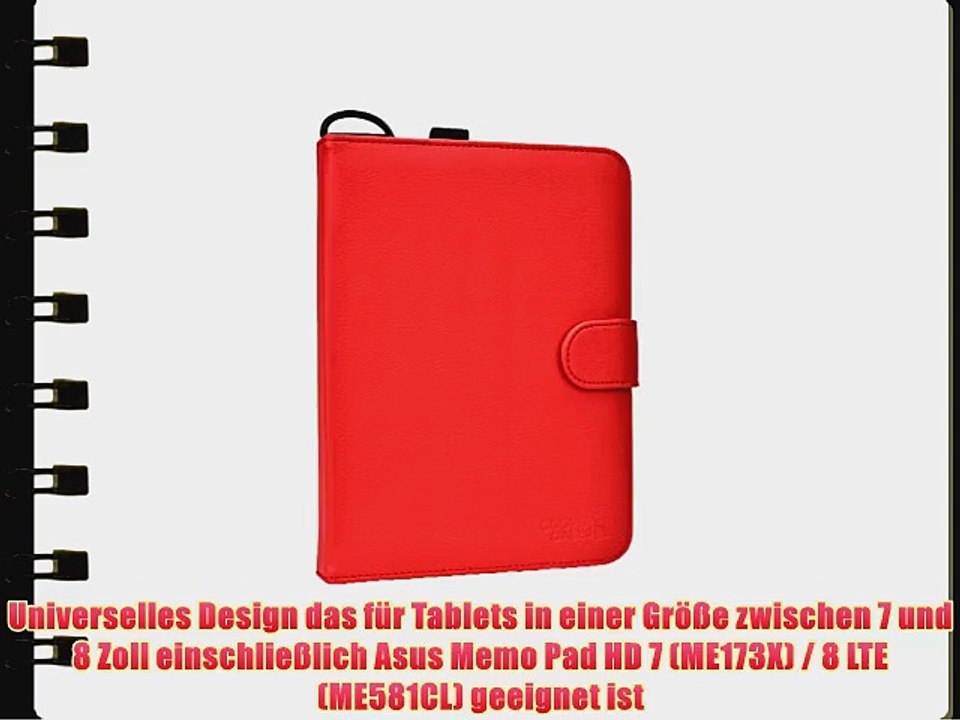 Cooper Cases(TM) Magic Carry Asus Memo Pad HD 7 (ME173X) / 8 LTE (ME581CL) Tablet Folioh?lle