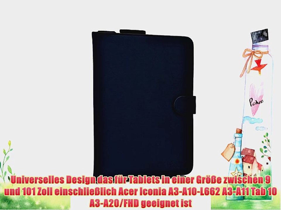Cooper Cases(TM) Magic Carry Acer Iconia A3-A10-L662 A3-A11 Tab 10 A3-A20/FHD Tablet Folioh?lle