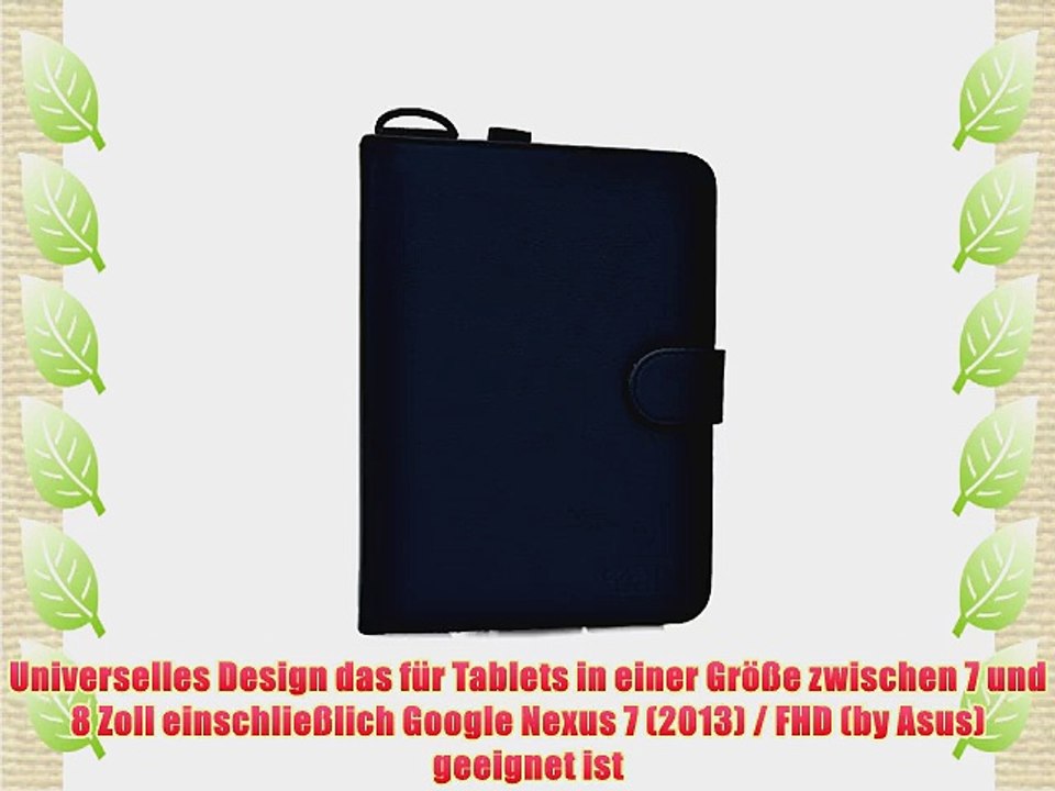 Cooper Cases(TM) Magic Carry Google Nexus 7 (2013) / FHD (by Asus) Tablet Folioh?lle mit Schultergurt