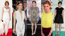 El estilo interesante de Kate Mara sobre la alfombra roja