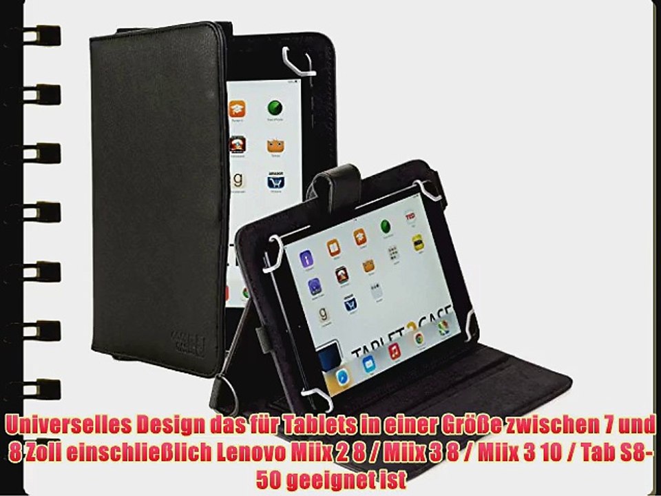 Cooper Cases(TM) Magic Carry Lenovo Miix 2 8 / Miix 3 8 / Miix 3 10 / Tab S8-50 Tablet Folioh?lle