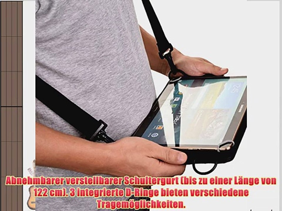 Cooper Cases(TM) Magic Carry Lenovo ThinkPad 10 / Tablet 2 10.1 Tablet Folioh?lle mit Schultergurt