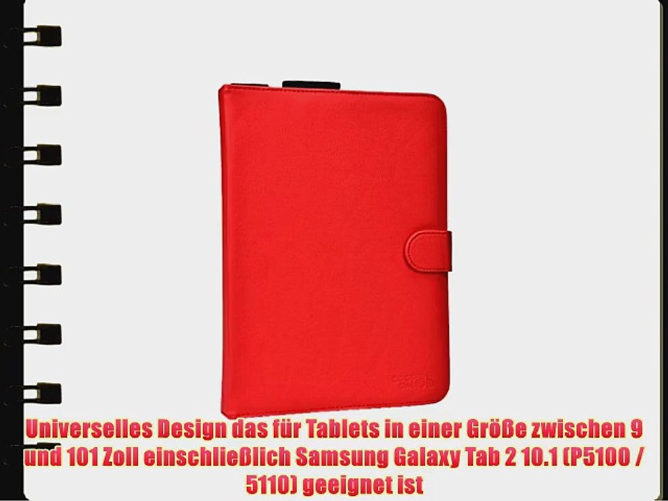 Cooper Cases(TM) Magic Carry Samsung Galaxy Tab 2 10.1 (P5100 / 5110) Tablet Folioh?lle mit