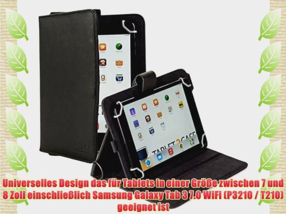 Cooper Cases(TM) Magic Carry Samsung Galaxy Tab 3 7.0 WiFi (P3210 / T210) Tablet Folioh?lle