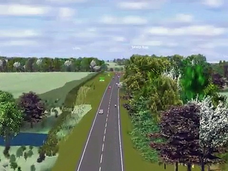 Shrewsbury North West Relief Road - Aerial View 1