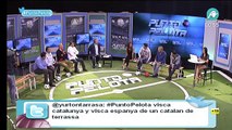 Lara Álvarez visita Punto Pelota antes del estreno de Jugones en laSexta con Josep Pedrerol