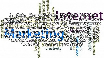 5 Ways To Drive Visitors Away From Your Website