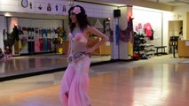 Belly dancer Samantha - belly dance perfromance (Fast Arabic Song)
