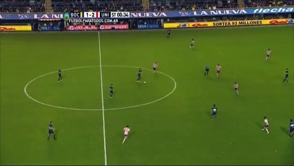 Carlos Tevez Goal - Boca vs Unión (2-2) | Primera División 2015