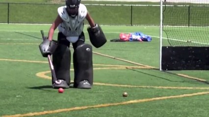 Transformation into a Field Hockey goalie- YCPFH