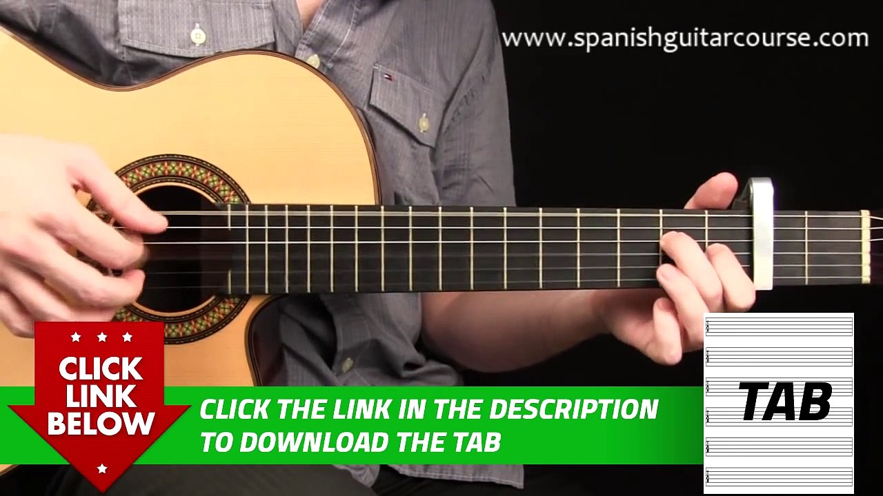 NEW [2015] Spanish Guitar Lesson - Soleá #1