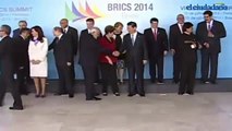 Foto oficial de la Cumbre BRICS y Países de América del Sur