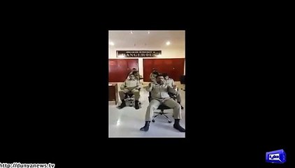 Pakistan Army soldiers having fun.