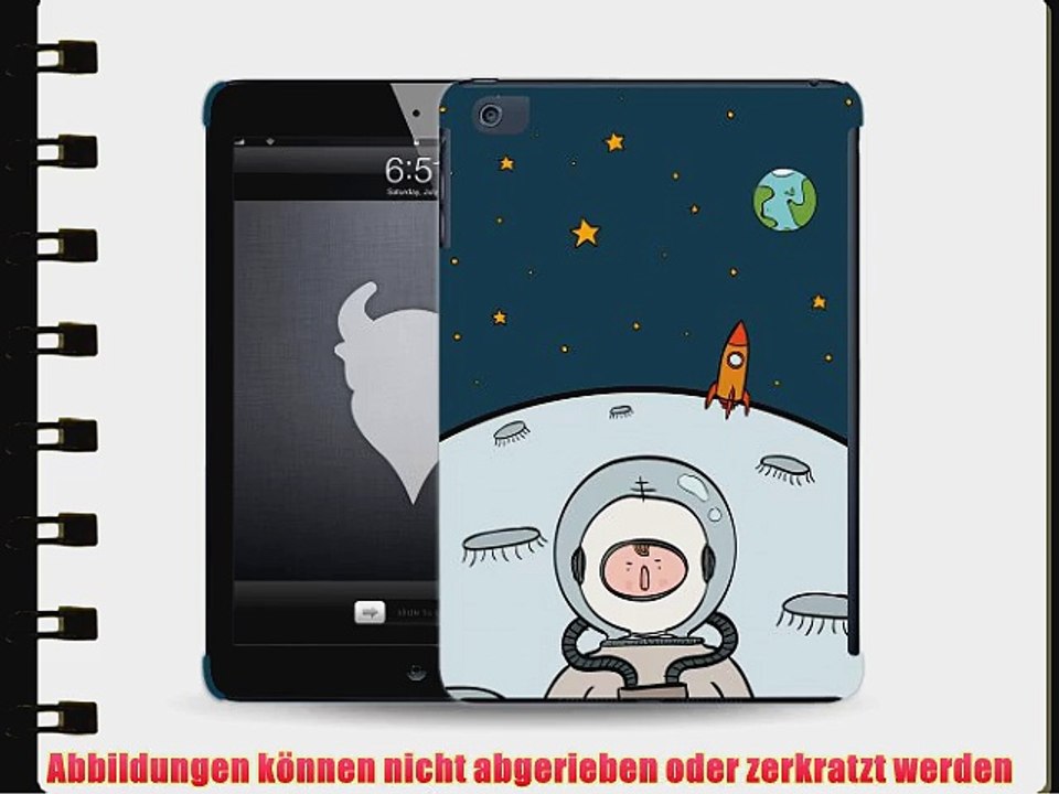 MediaDevil Grafikcase Apple iPad Mini 1 / 2 (Retina) H?lle: Ultra Slim Edition - Spaceman (Gl?nzend)