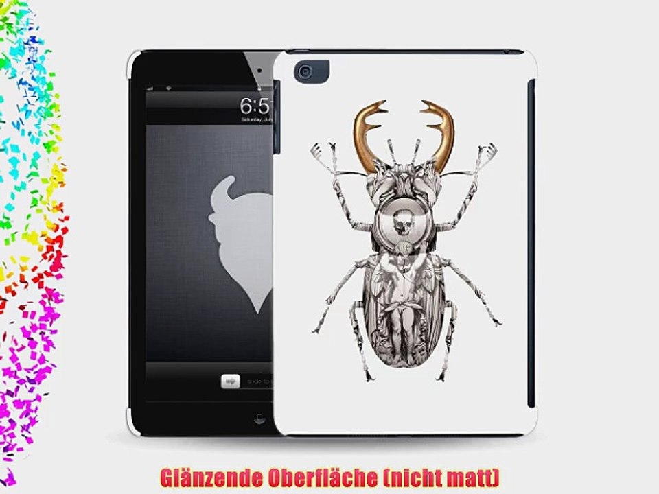 MediaDevil Grafikcase Apple iPad Mini 1 / 2 H?lle: Ultra Slim Edition - Stag Beetle von Magnus