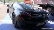 McLaren P1 - Roaring Twin Turbo V8 sounds!