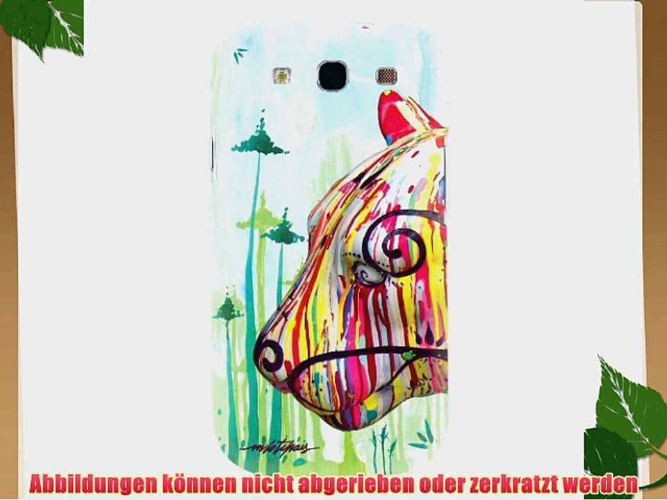 MediaDevil Grafikcase Samsung Galaxy S III / S3 H?lle: Ultra Slim Edition - Feline von Milo