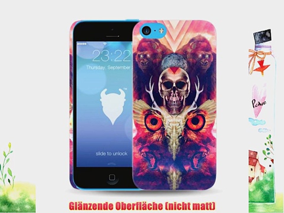 MediaDevil Grafikcase Apple iPhone 5C H?lle: Ultra Slim Edition - Gorillas in the Dust von