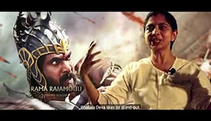 The Characters of Baahubali Brought to Life - Rana Daggubati as Bhallaladeva