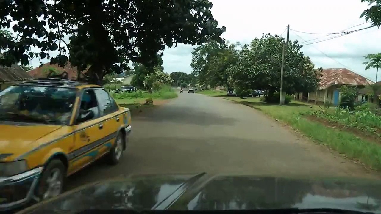 Drive from Station to Kumba Town