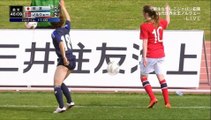 なでしこジャパン（女子サッカー）プレイ中の衝撃映像！画像集