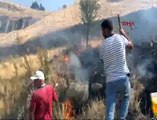 Bergama Antik Kenti'nde yangın