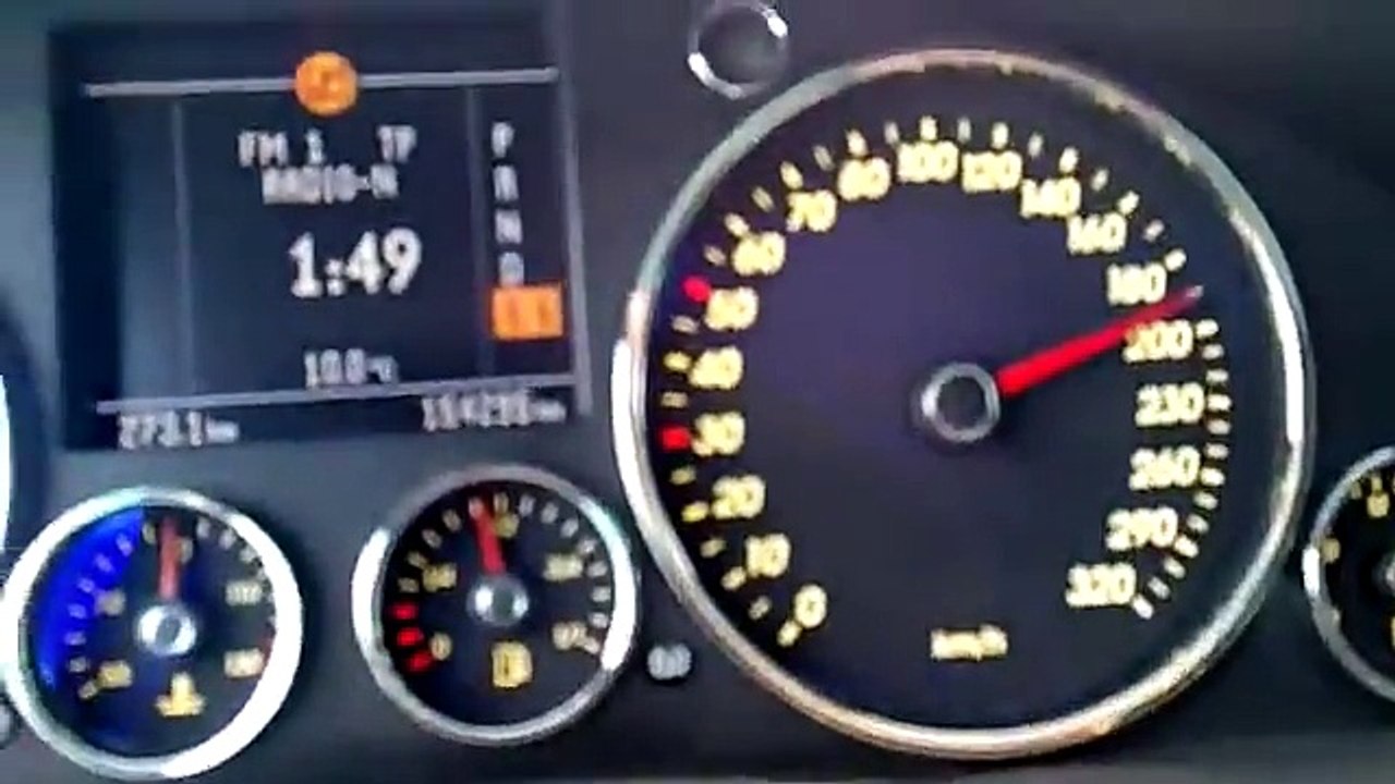 VW Touareg v10 TDI 260 km/h
