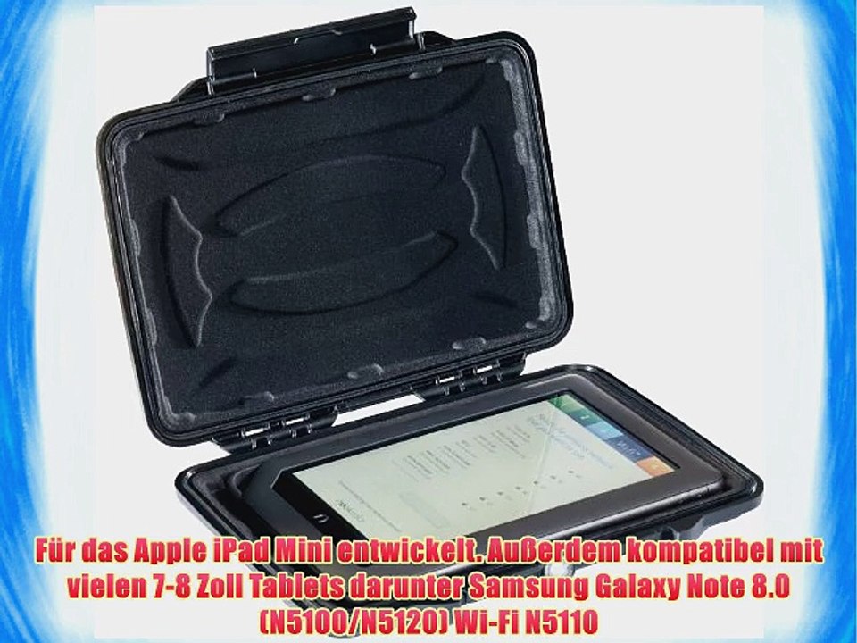 Pelican 1055CC HardBack Robuste H?lle f?r Samsung Galaxy Note 8.0 (N5100/N5120) Wi-Fi N5110