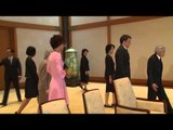Giappone - Renzi ricevuto dall'Imperatore Akihito (03.08.15)