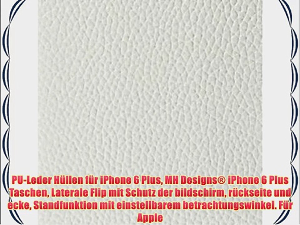 PU-Leder H?llen f?r iPhone 6 Plus MH Designs? iPhone 6 Plus Taschen Laterale Flip mit Schutz