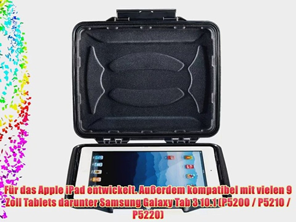 Pelican 1065CC HardBack Robuste H?lle f?r Samsung Galaxy Tab 3 10.1 (P5200 / P5210 / P5220)