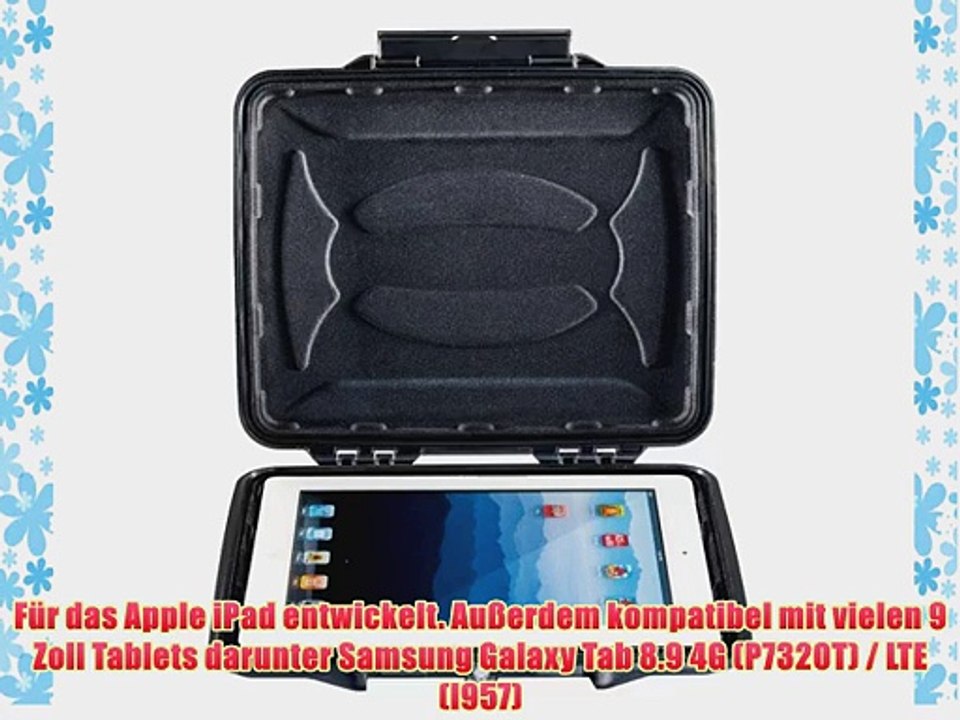 Pelican 1065CC HardBack Robuste H?lle f?r Samsung Galaxy Tab 8.9 4G (P7320T) / LTE (I957) (Bruchfestes