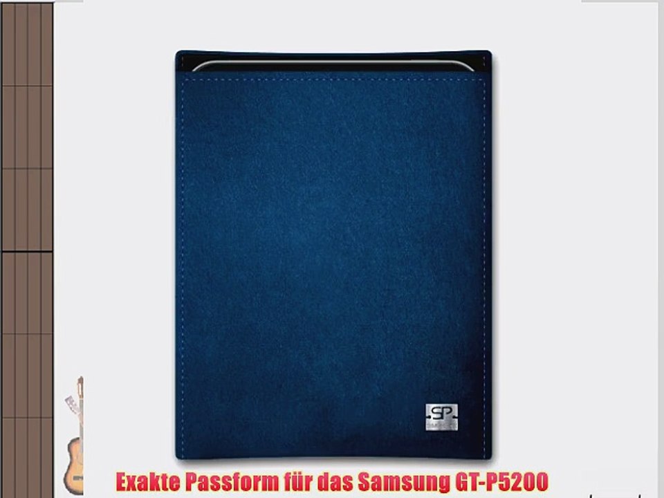 SIMON PIKE Case H?lle Bern V petrol f?r Samsung GT-P5200 aus Filz
