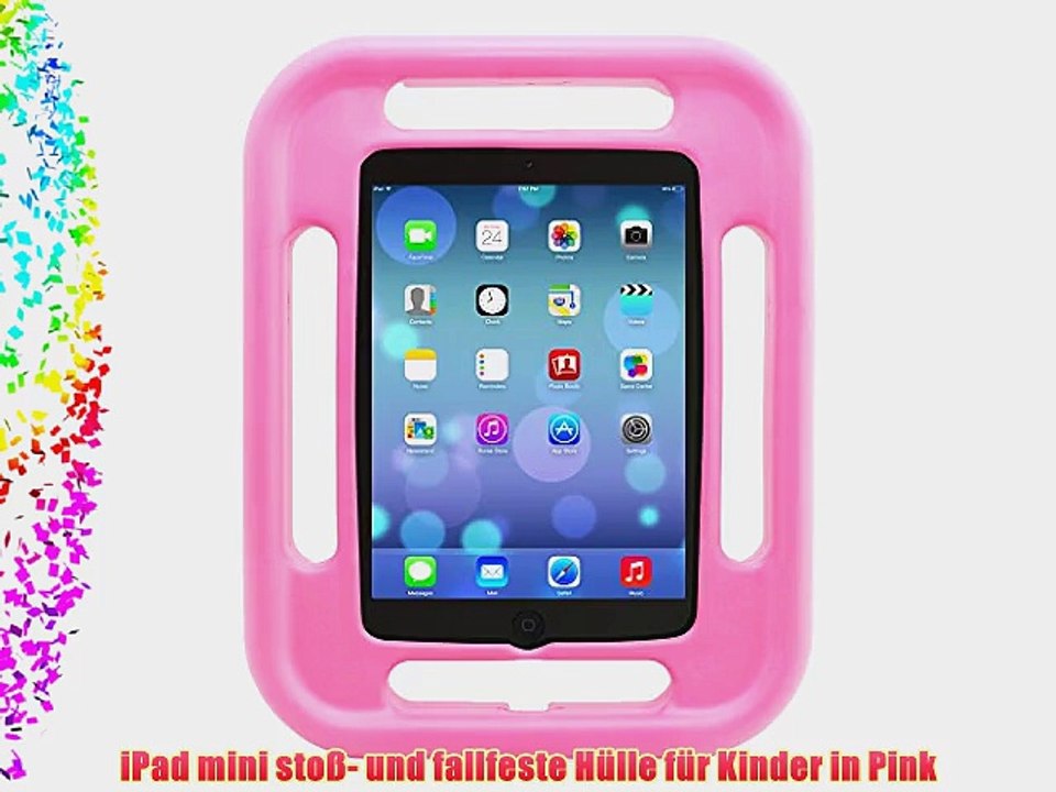 Snugg? Kinder iPad 2 / 3 / 4 H?lle in Rosa mit lebenslanger Garantie - sto?- und fallfestes