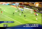 Perú derrotó a México 1 - 0 en la Copa América. 8 DE JULIO 2011 FRECUENCIA LATINA