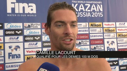 Natation - ChM (H) : Lacourt «L'essentiel est fait»
