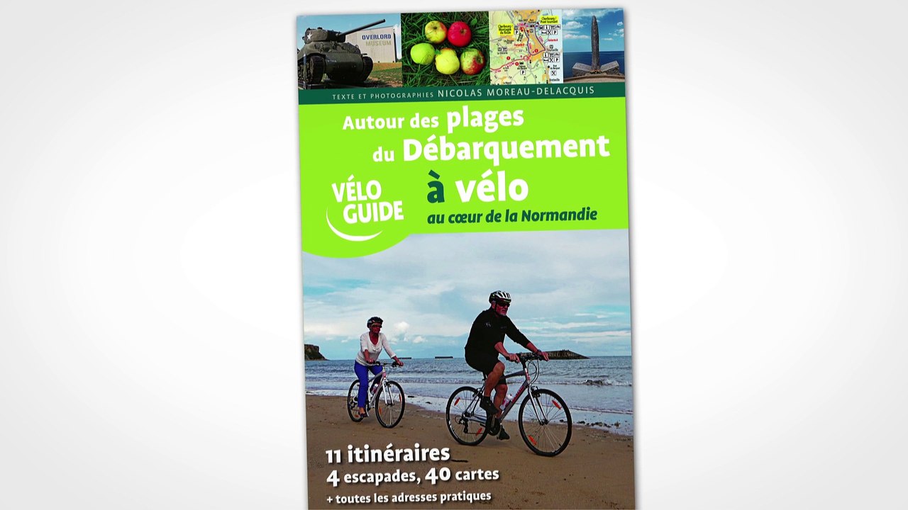 Autour des plages du d?barquement ? v?lo
