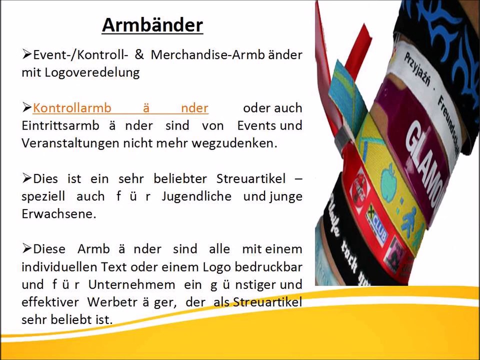 Online bestellen Werbeartikel aus Trends21