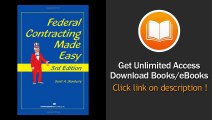 [Download PDF] Federal Contracting Made Easy 3rd Edition