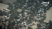 Inundações deixam 46 mortos em Mianmar