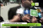 2 reos fugan del penal El Milagro - Trujillo