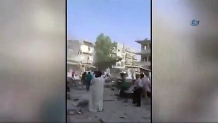 Savaş uçağı yerleşim birimine düştü: 35 ölü!