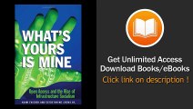 [Download PDF] Whats Yours is Mine Open Access and the Rise of Infrastructure Socialism